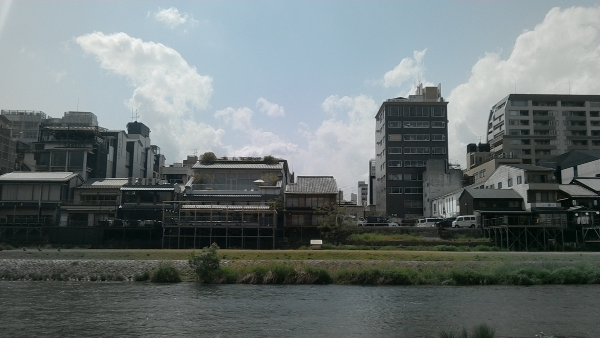 フリー写真素材:京都市鴨川(TW710EBS)