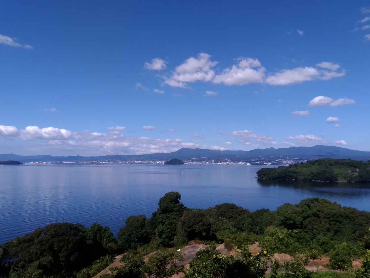 諫早市のフリー写真素材(VAIO-PhoneAで撮影)大村湾