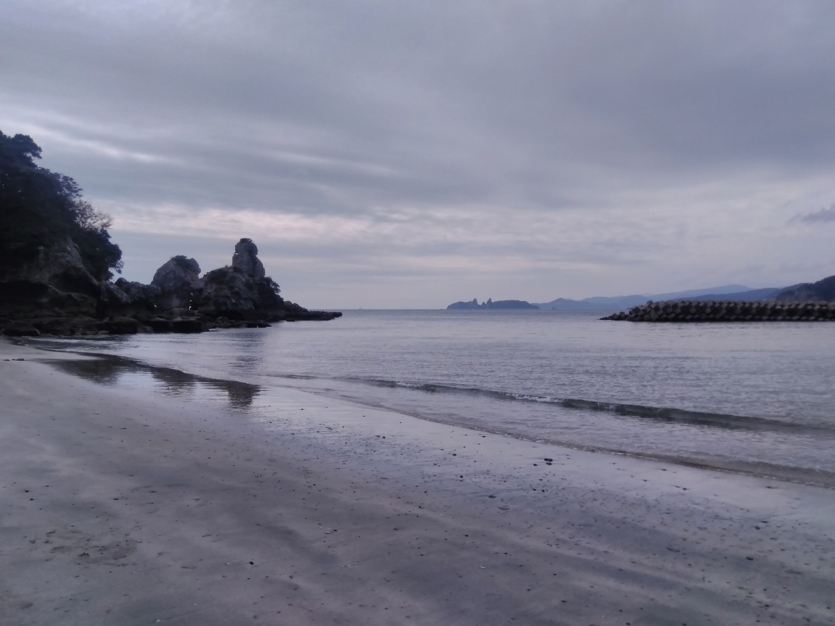 長崎白浜のフリー写真素材(VAIO-PhoneAで撮影)