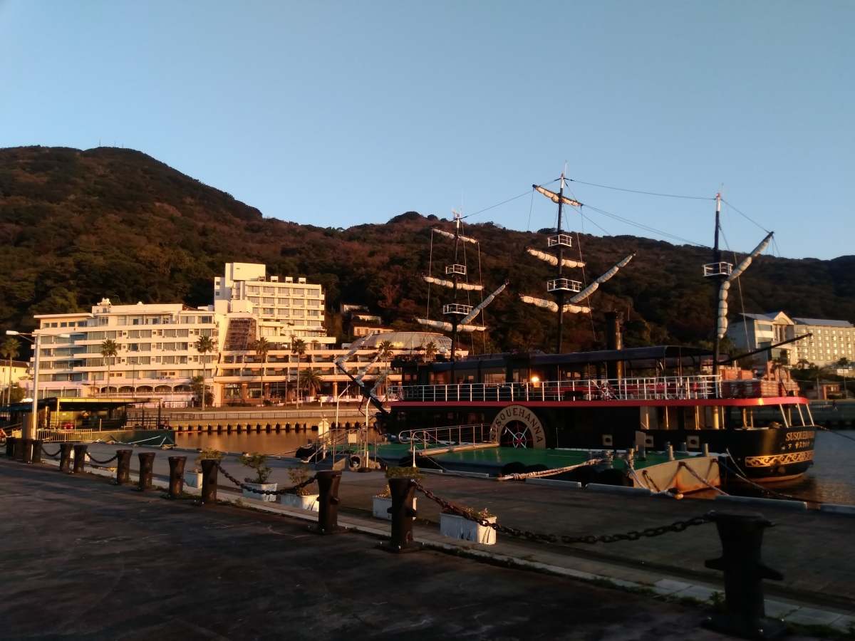 下田湾のフリー写真素材(VAIO-PhoneAで撮影)