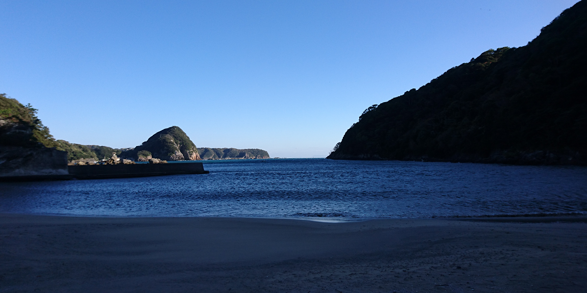 鍋田浜海岸:フリー写真素材